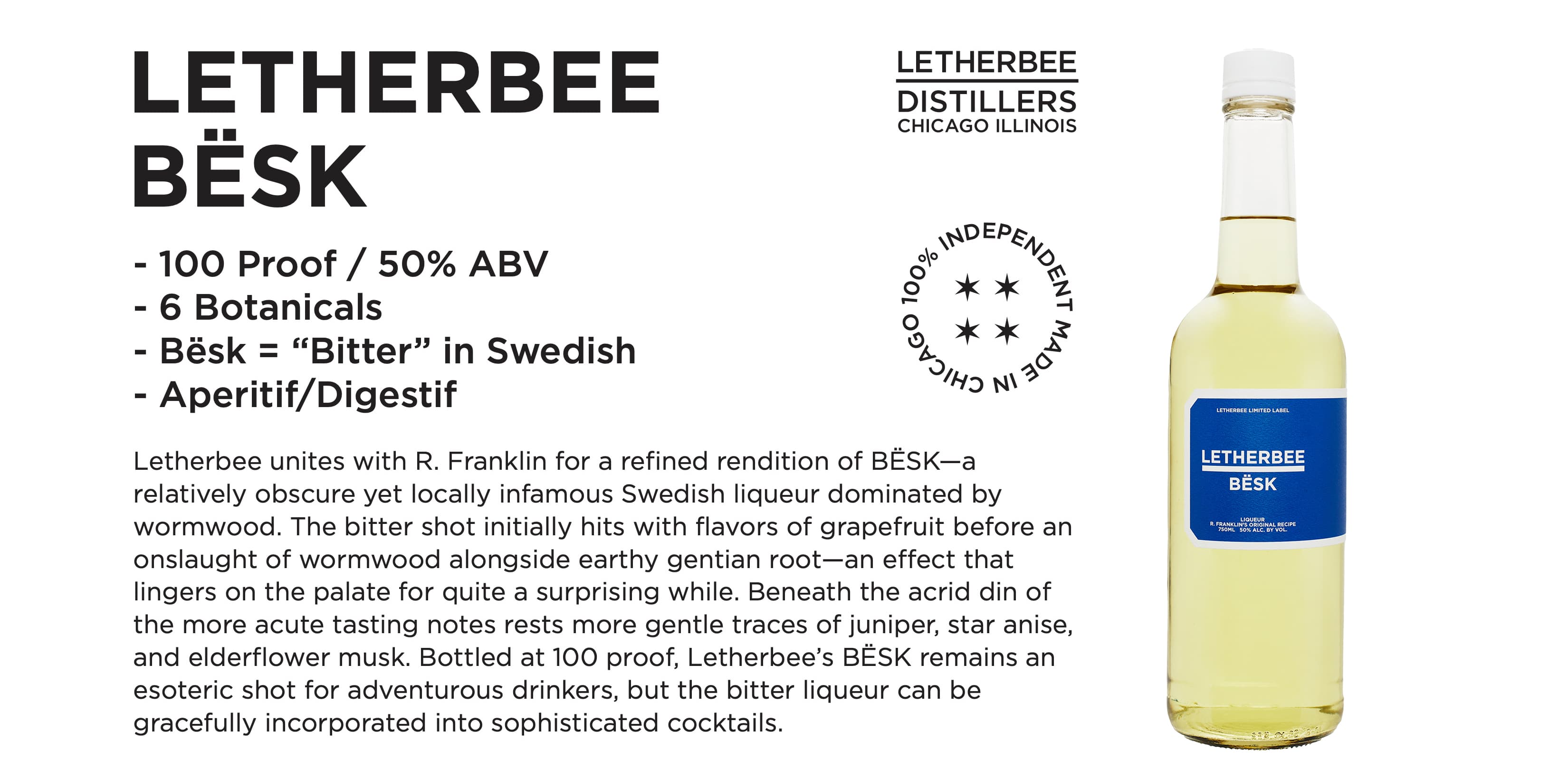 Letherbee Bësk Shelf Talker